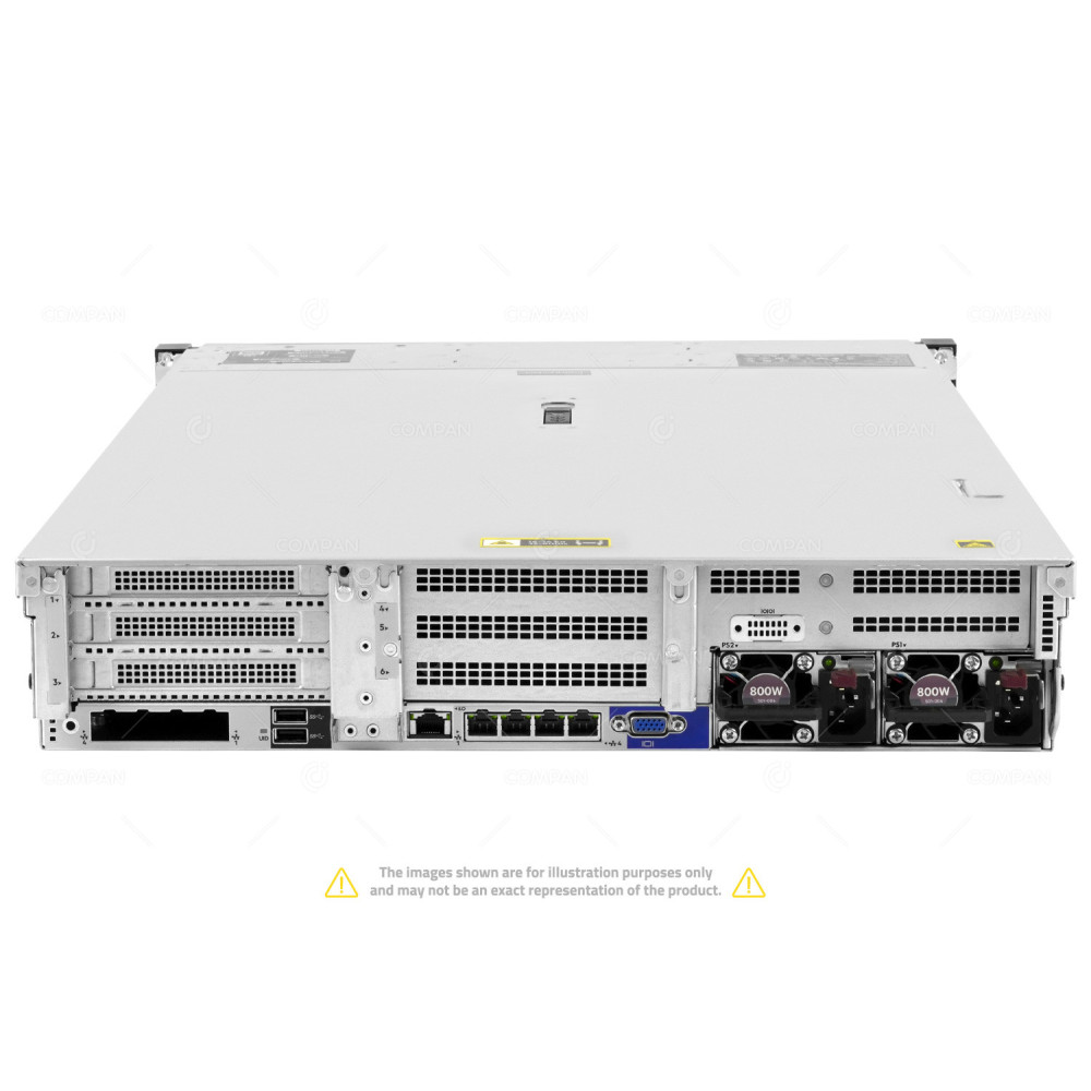 HPE Proliant DL385 G10 8SFF 2x EPYC 7451 256 GB RAM Rails